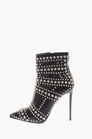 13cm leather studded EAGLE Booties