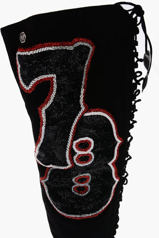 12cm suede leather ON SHOW Peep Toe Lace-up boots