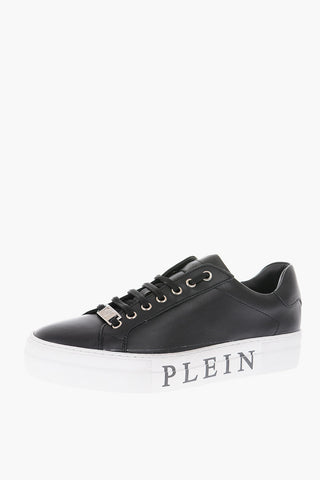 leather sneakers