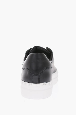 leather sneakers