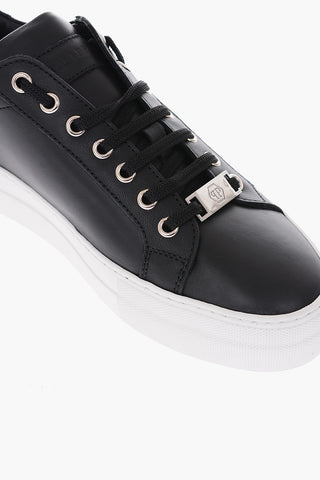 leather sneakers