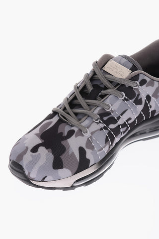 camouflage Runner sneakers with air bubble sole