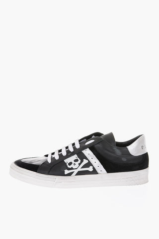 leather vintage effect Lo-Top Retrokickz TM Sneakers