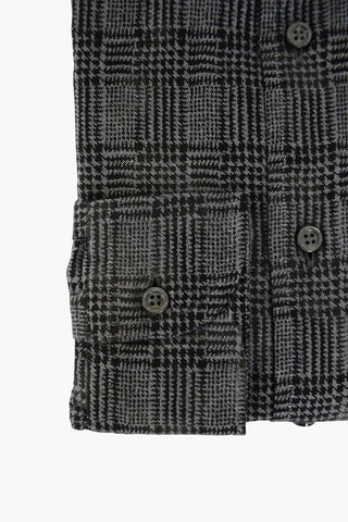 ID Camicia in Cotone con Stampa Glen Check