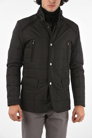 ID VERRI Padded Jacket with Zip and Snap Buttons