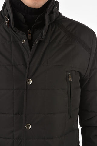 ID VERRI Padded Jacket with Zip and Snap Buttons