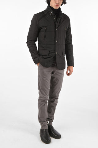 ID VERRI Padded Jacket with Zip and Snap Buttons