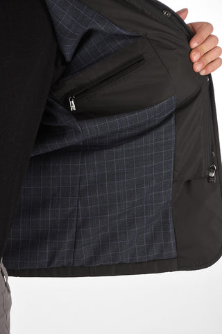 ID VERRI Padded Jacket with Zip and Snap Buttons