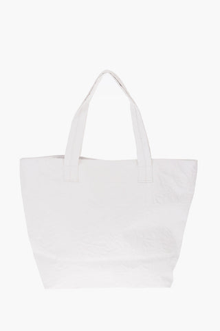 faux leather Tote bag with double handle