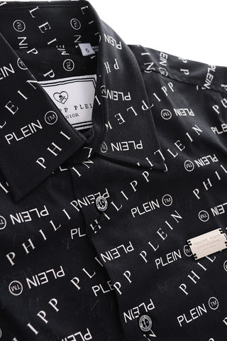 all over logo short sleeve shirt