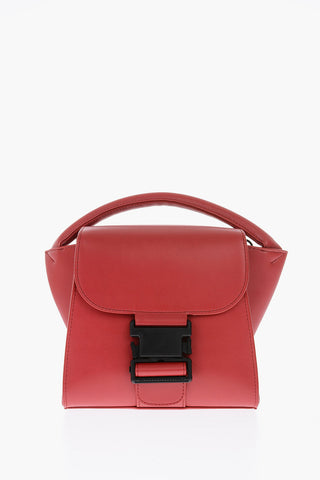 faux leather bag with removable shoulder strap