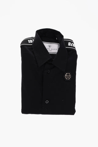 stretch cotton shirt