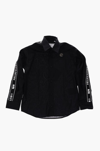 stretch cotton shirt