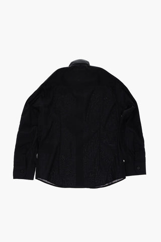stretch cotton shirt