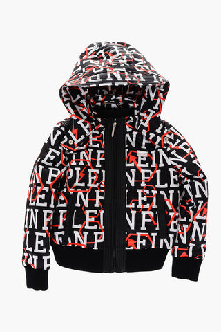 removable hood bomber