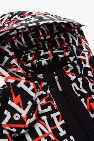removable hood bomber