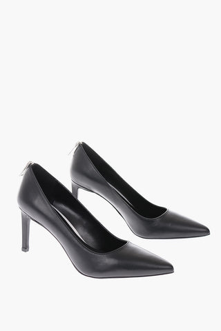8,5cm leather D-FEMME MP  pumps with zip