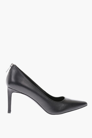8,5cm leather D-FEMME MP  pumps with zip