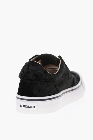 sneakers S-FLIP LOW W in velluto