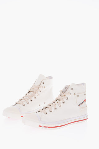 denim EXPOSURE high top sneakers