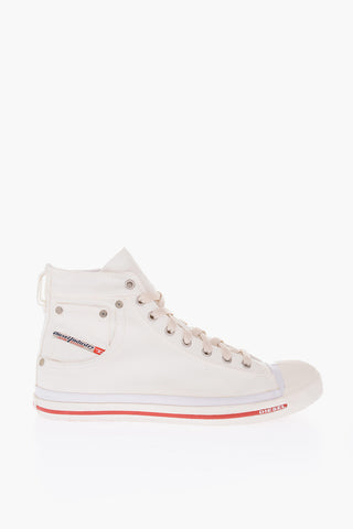 denim EXPOSURE high top sneakers