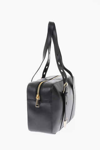 saffiano leather BLOCK tote bag with double handle