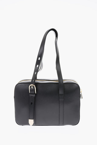 saffiano leather BLOCK tote bag with double handle