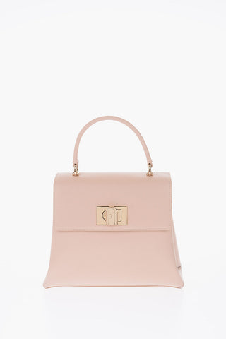 saffino leather 1 handle bag with removable shoulder strap
