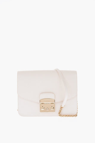 Leather METROPOLIS Bag with Removable Shoulder Chain 