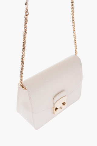 Leather METROPOLIS Bag with Removable Shoulder Chain 