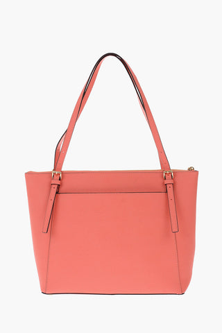 MICHAEL saffiano leather VOYAGER Tote bag