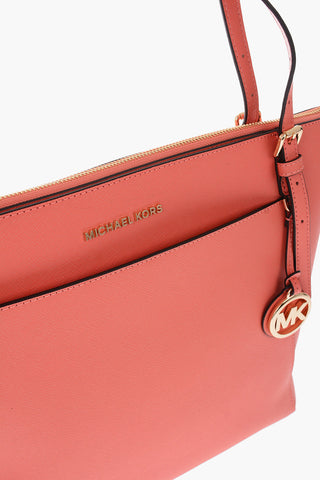 MICHAEL saffiano leather VOYAGER Tote bag