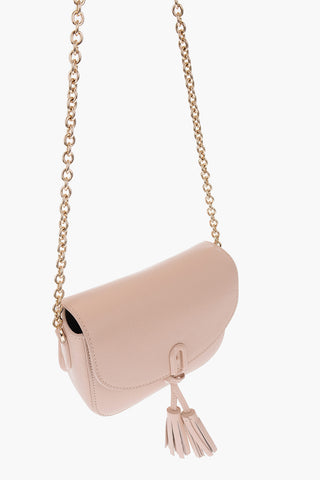 Borsa a tracolla FLOWER TATTOO in pelle 