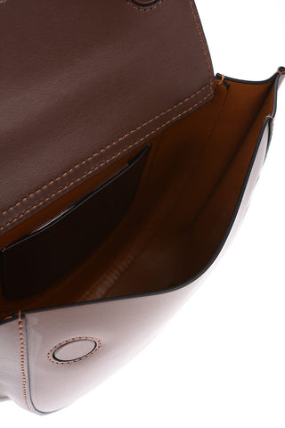 leather HORTENSIA mini handbag with removable shoulder strap
