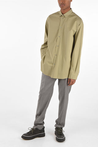 camicia oversized SPACESHIP EARTH con Maxi Stampa sulla Schiena