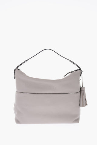 textured leather TAYLOR hobo bag
