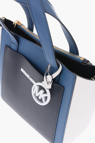 MICHAEL mini borsa tote GEMMA in pelle martellata