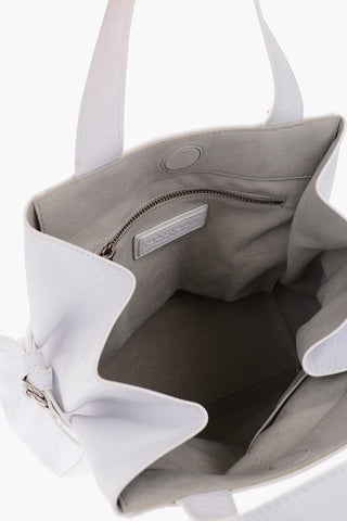 crocodile print leather FAN SOFT handbag with removable shoulder strap