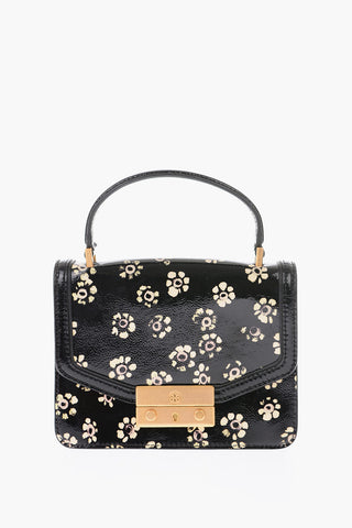 mini borsa a tracolla JULIETTE in pelle stampata