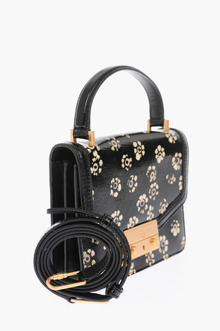 mini borsa a tracolla JULIETTE in pelle stampata