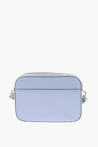 leather BLOCK crossbody bag
