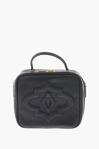 textured leather TAYLOR bag with removable shoulder strap
