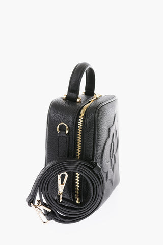 textured leather TAYLOR bag with removable shoulder strap