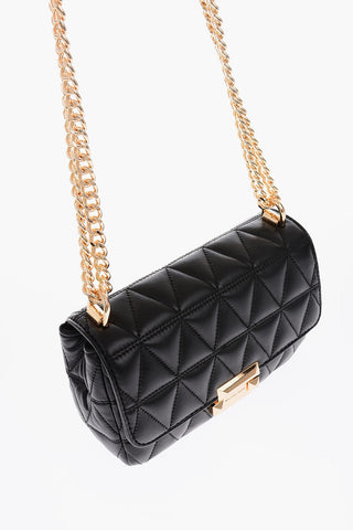 MICHAEL quilted leather SLOAN shoulder bag