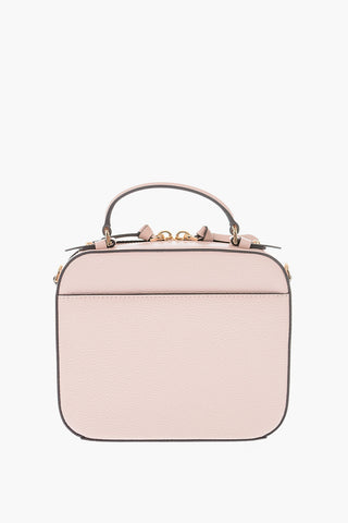 MICHAEL leather jet-se charm crossbody bag with removable shoulder strap