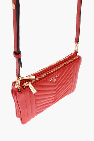 MICHAEL borsa trapuntata in pelle con tracolla removibile