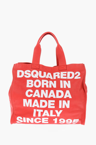 textured leather CANADIAN HERITAGE Tote bag with removable inner clutch