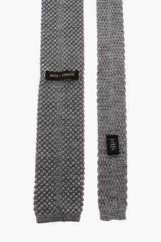 Wool Tricot Tie 