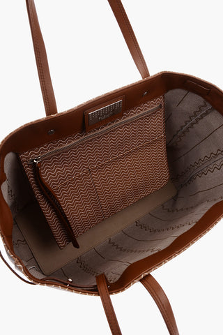 Leather Blandine Duo Gran Tour tote bag