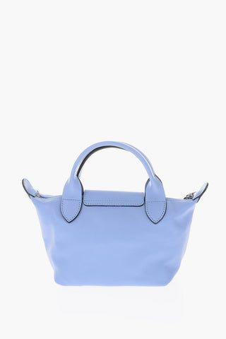 mini borsa a mano in pelle con tracolla removibile